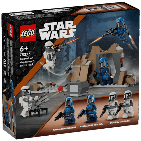 Lego Zasjeda na Mandaloru, borbeni komplet, LEGO Star Wars