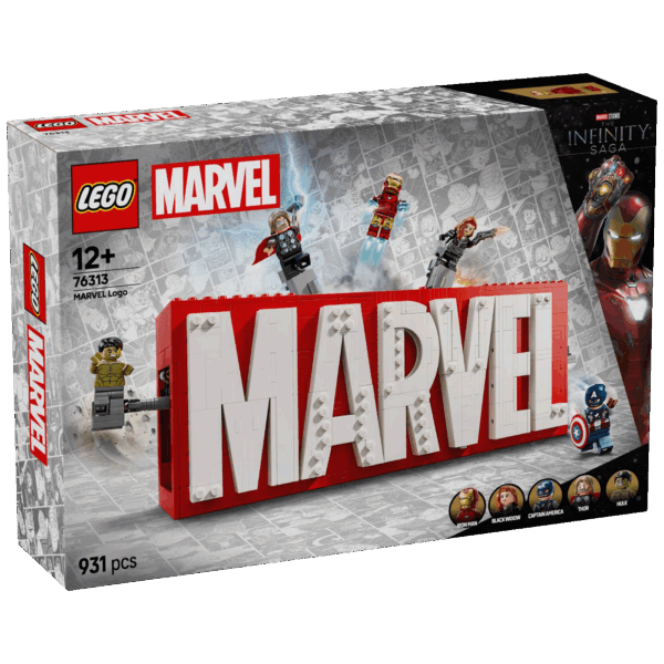 Lego Logotip MARVEL i figurice, LEGO Super Heroes Marvel