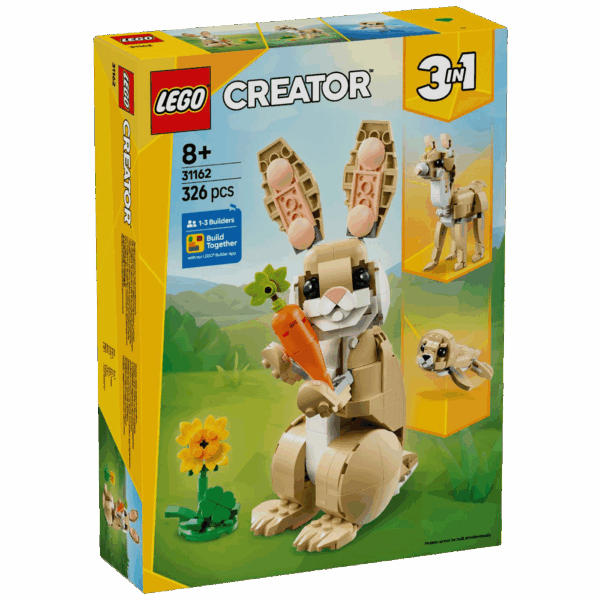 Lego Slatki zeko, LEGO Creator 3u1