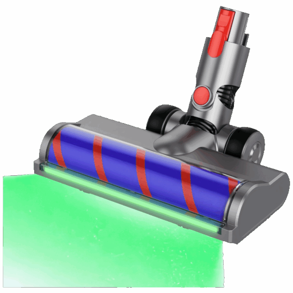 NN-Su Četka sa svjetlom za Dyson V7 V8 V10 V11 V15 - Head Brush Display Light Dyson