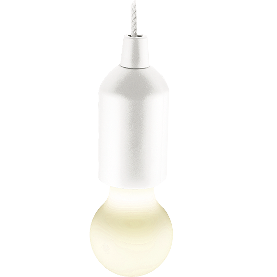 home Lampa, LED, na baterije, potezna, bijela - PLZ 1/WH