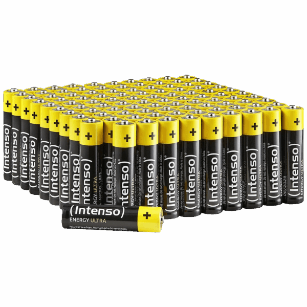 (Intenso) Baterija alkalna, AAA LR03/100, 1,5 V, pak. 100 kom - AAA LR03 100pcs