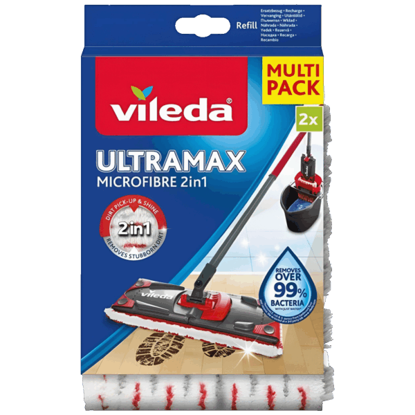 Vileda Navlaka za čišćenje poda,Ultramax and Ultramat TURBO, 2 kom. - Ultramax/Ultramat Turbo, 2 pcs