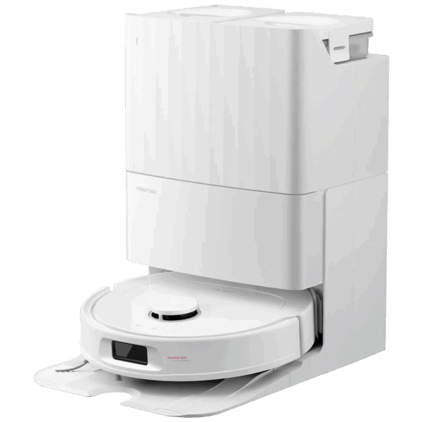 Roborock Robot usisavač sa stanicom za pražnjenje, 5200mAh, 10.000 Pa - QR798 White