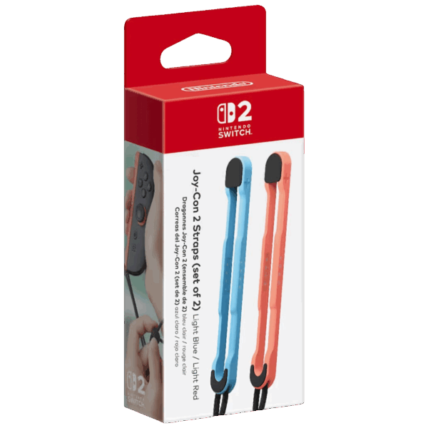 Nintendo Joy-Con 2 traka za Nintendo Switch 2, Light Blue / Light Red - Switch 2 Strap Light Blue/Light Red