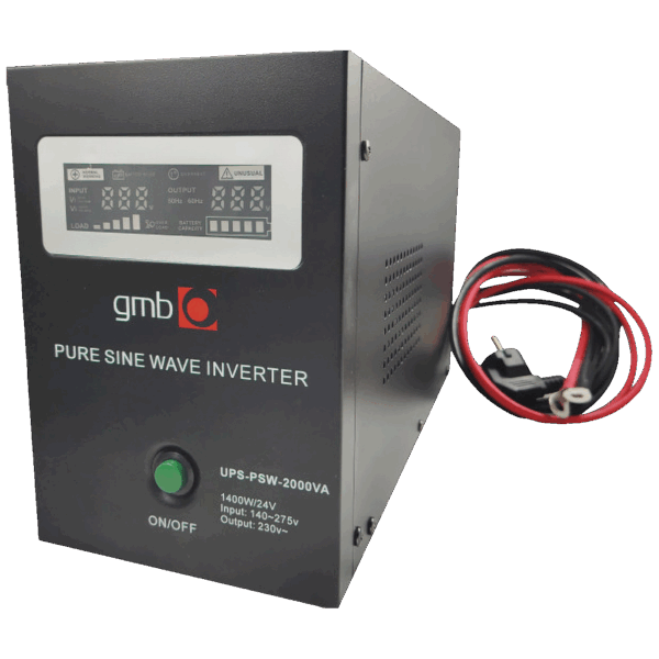 Gembird UPS/ Izvor neprekidnog napajanja, 2000VA, 1400W - UPS-PSW-2000VA GMB LONG