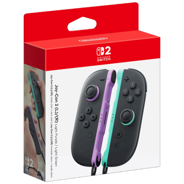 Nintendo Joy-Con za Nintendo Switch 2, Bluetooth, Purple/Green - Switch 2 Joy-Con Purple/Green