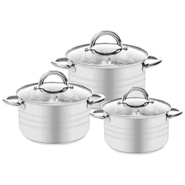 Floria Posuđe, set 6/1, Inox, indukcija - ZLN4083