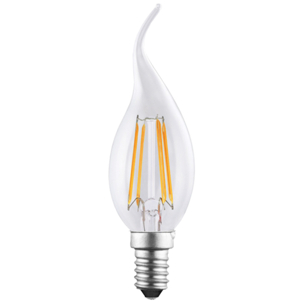 MKC Sijalica,LED 4W, E14, 3000K,220V AC, toplo bijela svjetlost - LED FIAMMA E14/4W