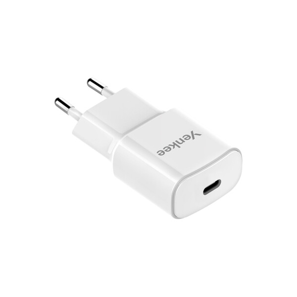 YENKEE PUNJAČ ZA TELEFONE USB C YAC 2033WH 20W