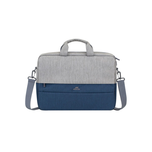 RIVACASE TORBA ZA LAPTOP GREY/DARK BLUE ANTITHEFT  15.6